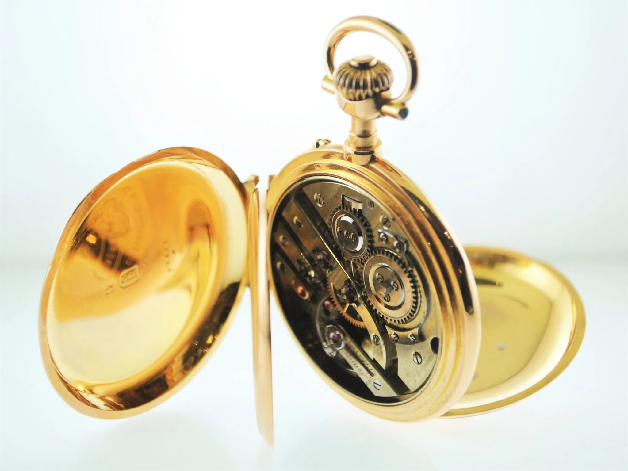 1880s J.A. Jaccard & Cie Engraved Pocket Watch Echappement Ancre Ligne Droite 20J - $20K VALUE
