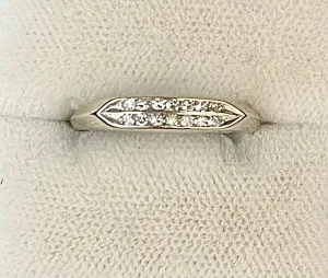 1930's Unique Design SWG 14-Diamond Ring - $6K Appraisal Value w/CoA!