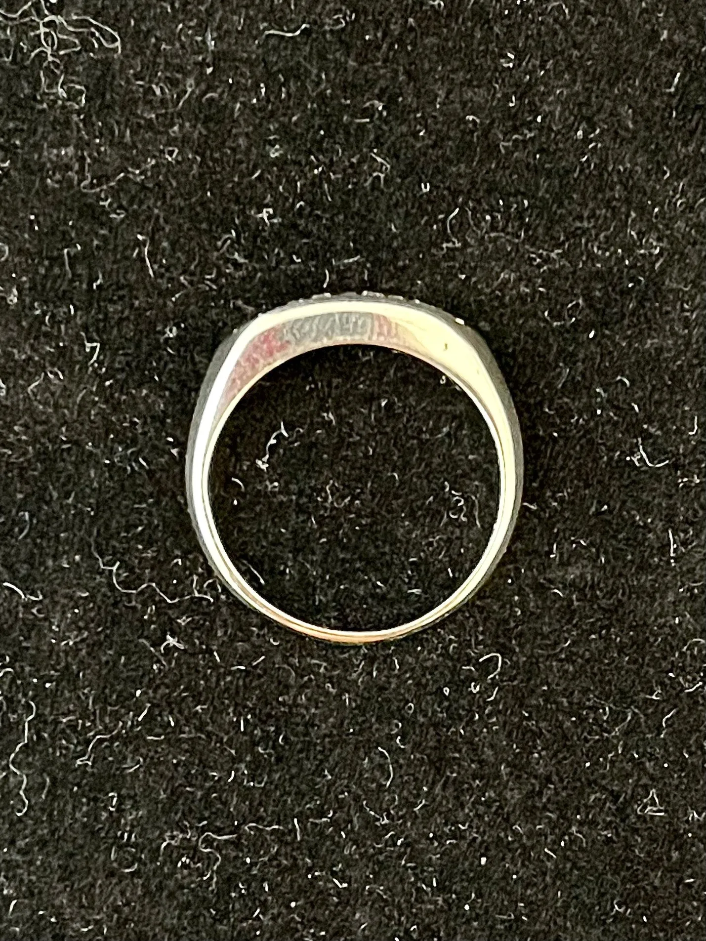 1930's Unique Design SWG 14-Diamond Ring - $6K Appraisal Value w/CoA!