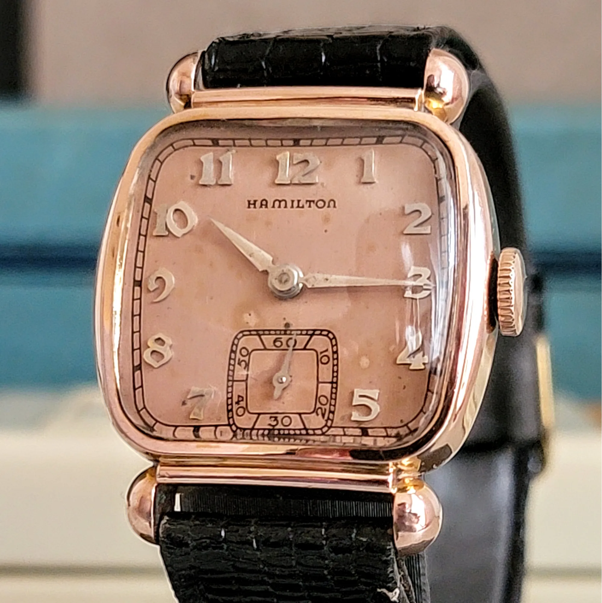 1941 Hamilton CORAL MARTIN Watch Rose Gold 10K G.F. - In BOX!