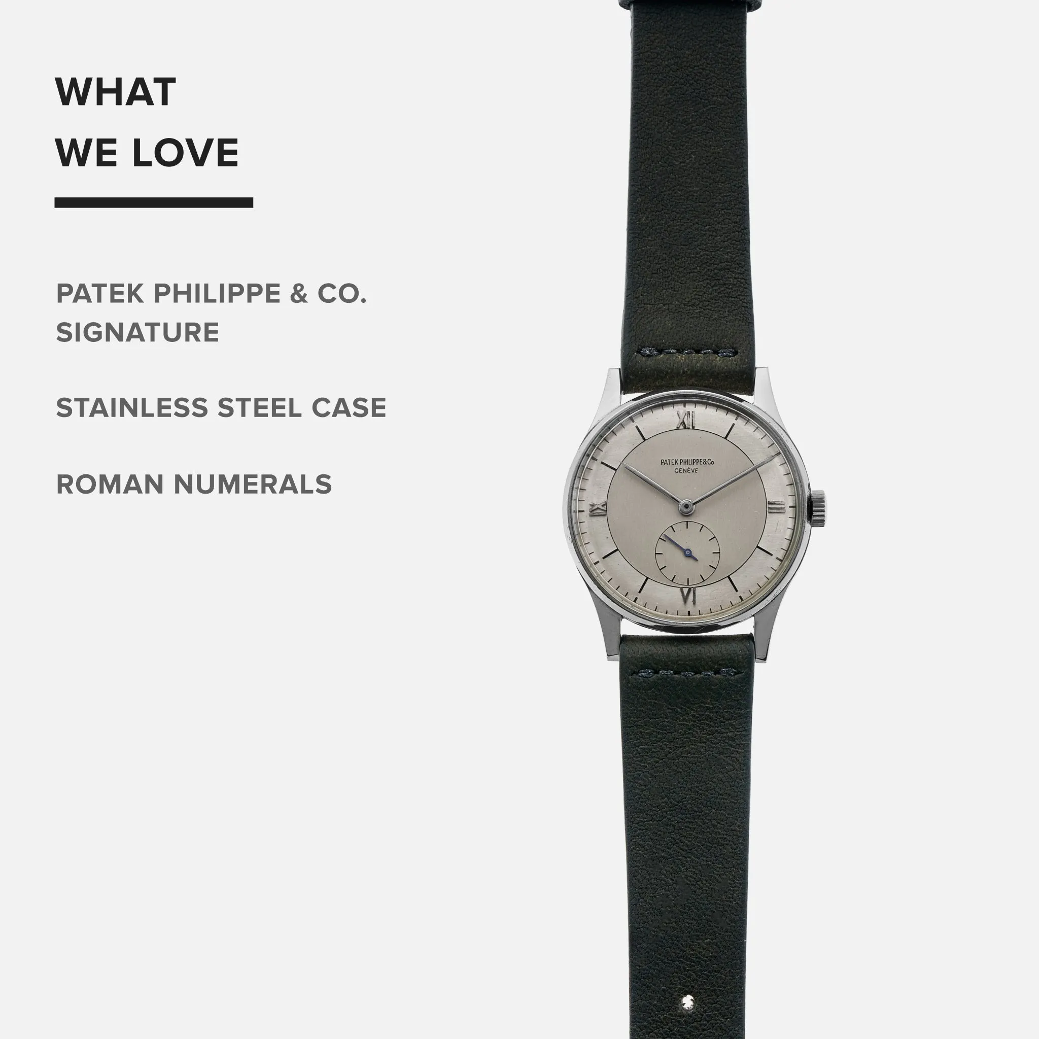 1948 Patek Philippe Calatrava Ref. 2410 In Steel