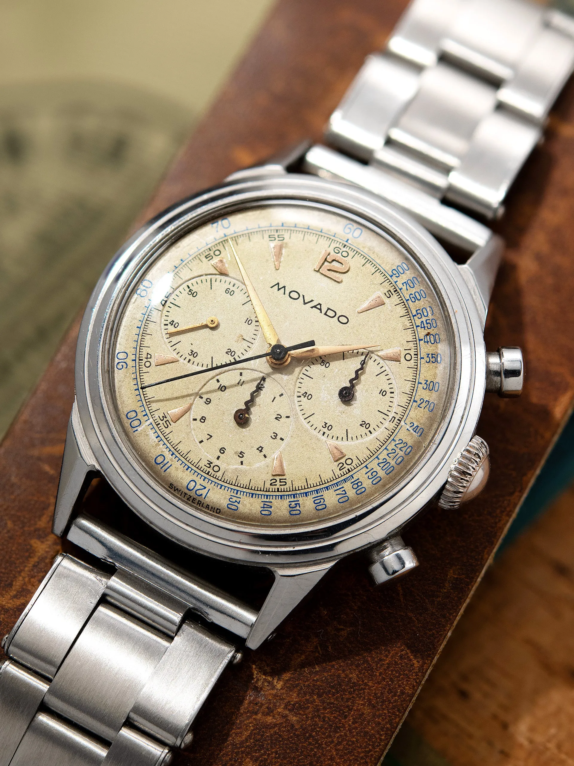 1950s Movado Chronograph (Ref. 19038) "Cal. M95"