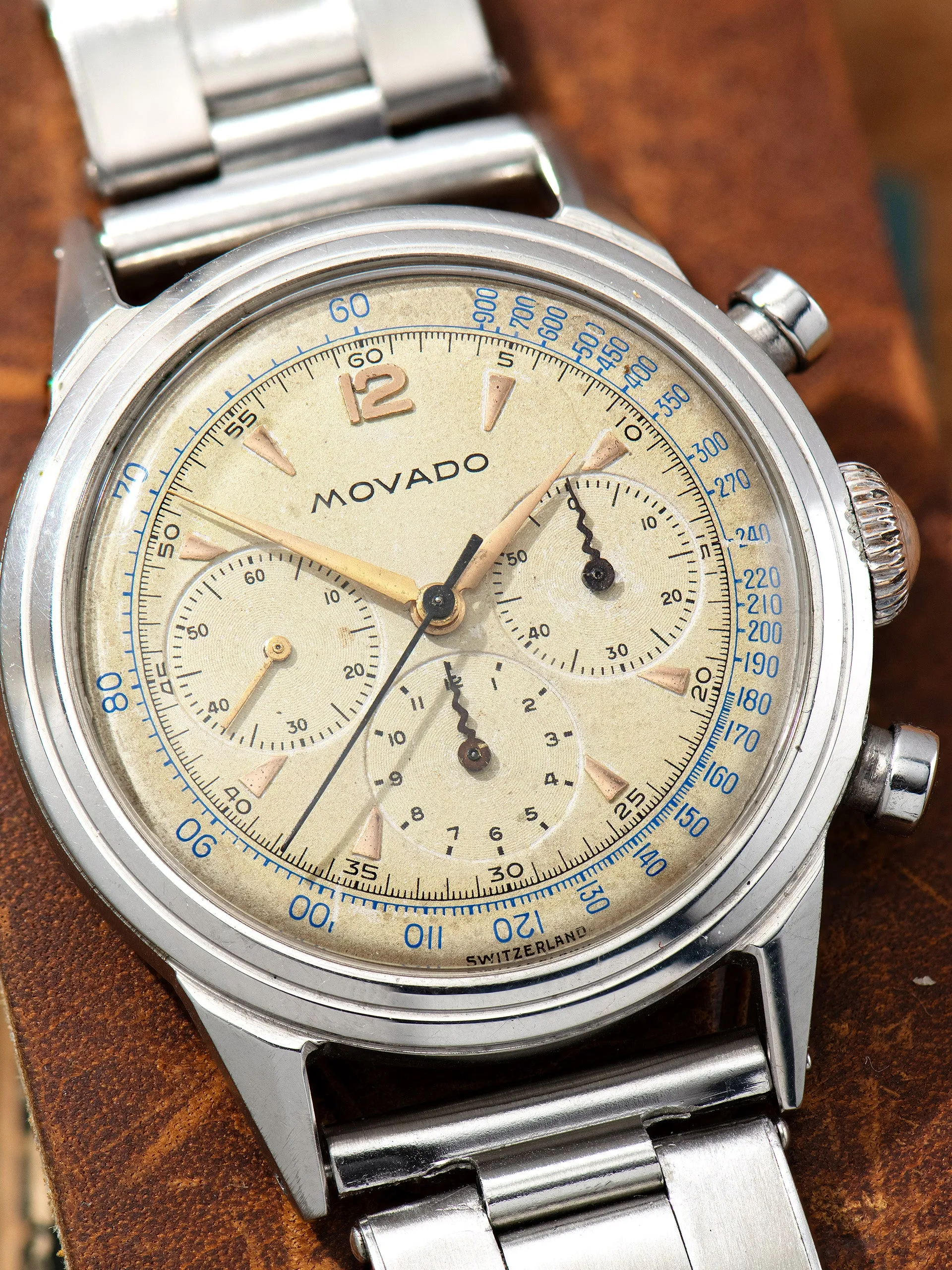 1950s Movado Chronograph (Ref. 19038) "Cal. M95"