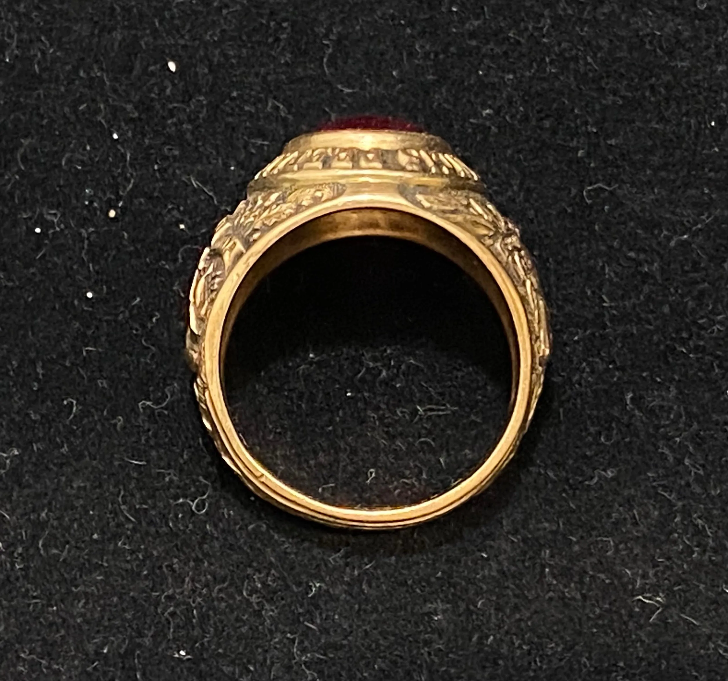 1963 St Francis Preparatory Class Ring in Solid Yellow Gold - $6K Appraisal Value w/CoA! }