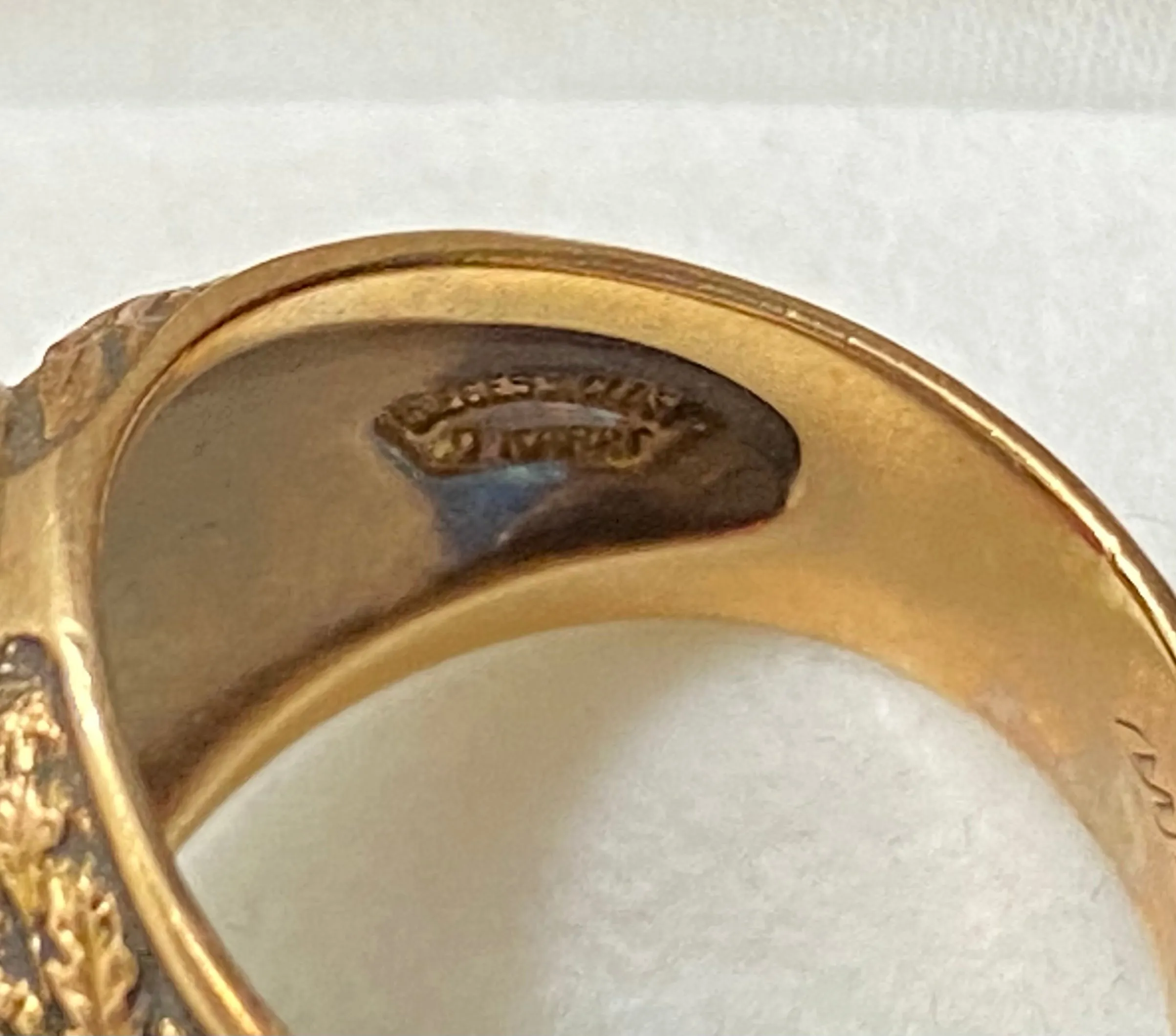 1963 St Francis Preparatory Class Ring in Solid Yellow Gold - $6K Appraisal Value w/CoA! }