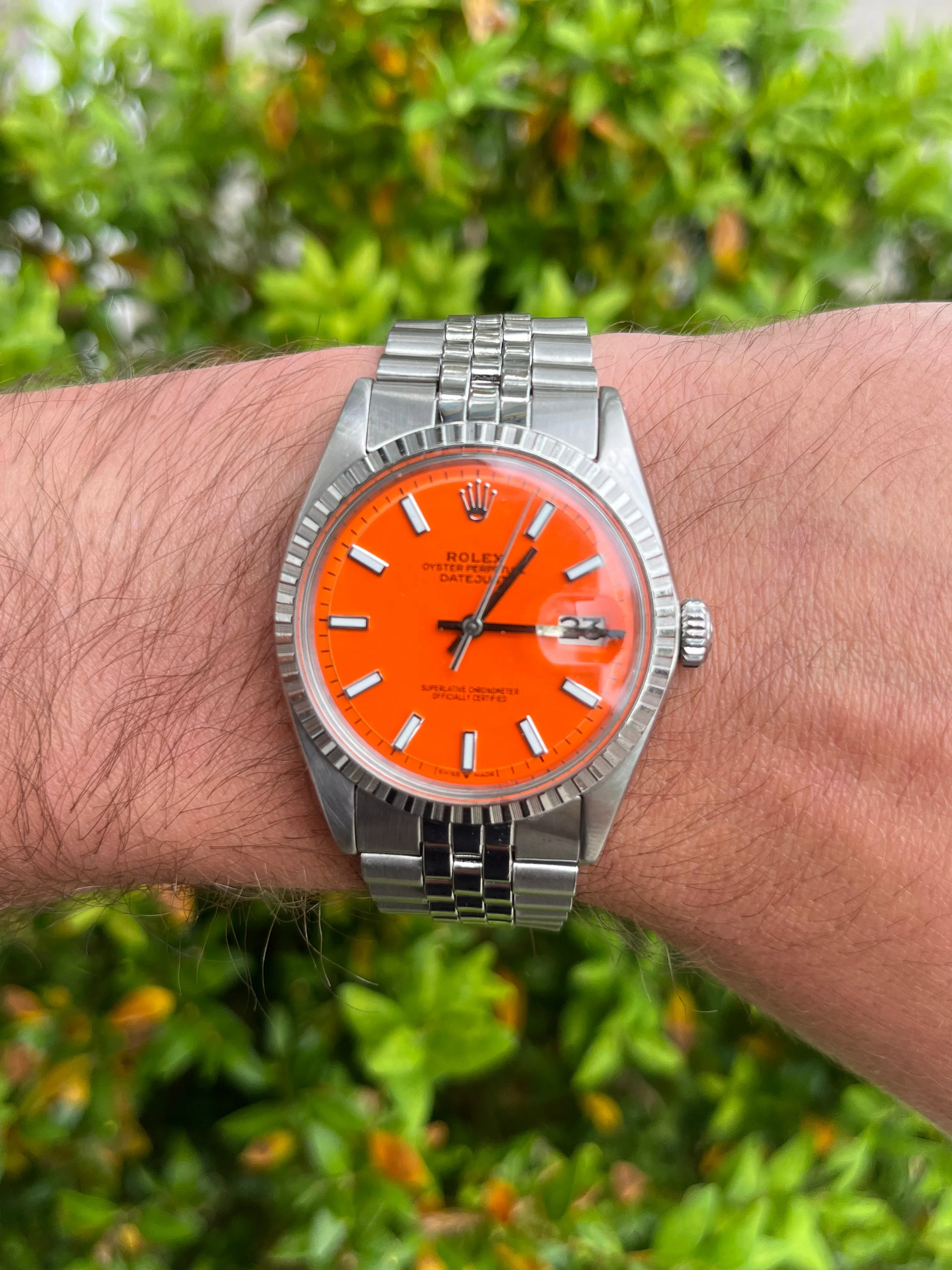 1970 Rolex Datejust 36 Orange 1