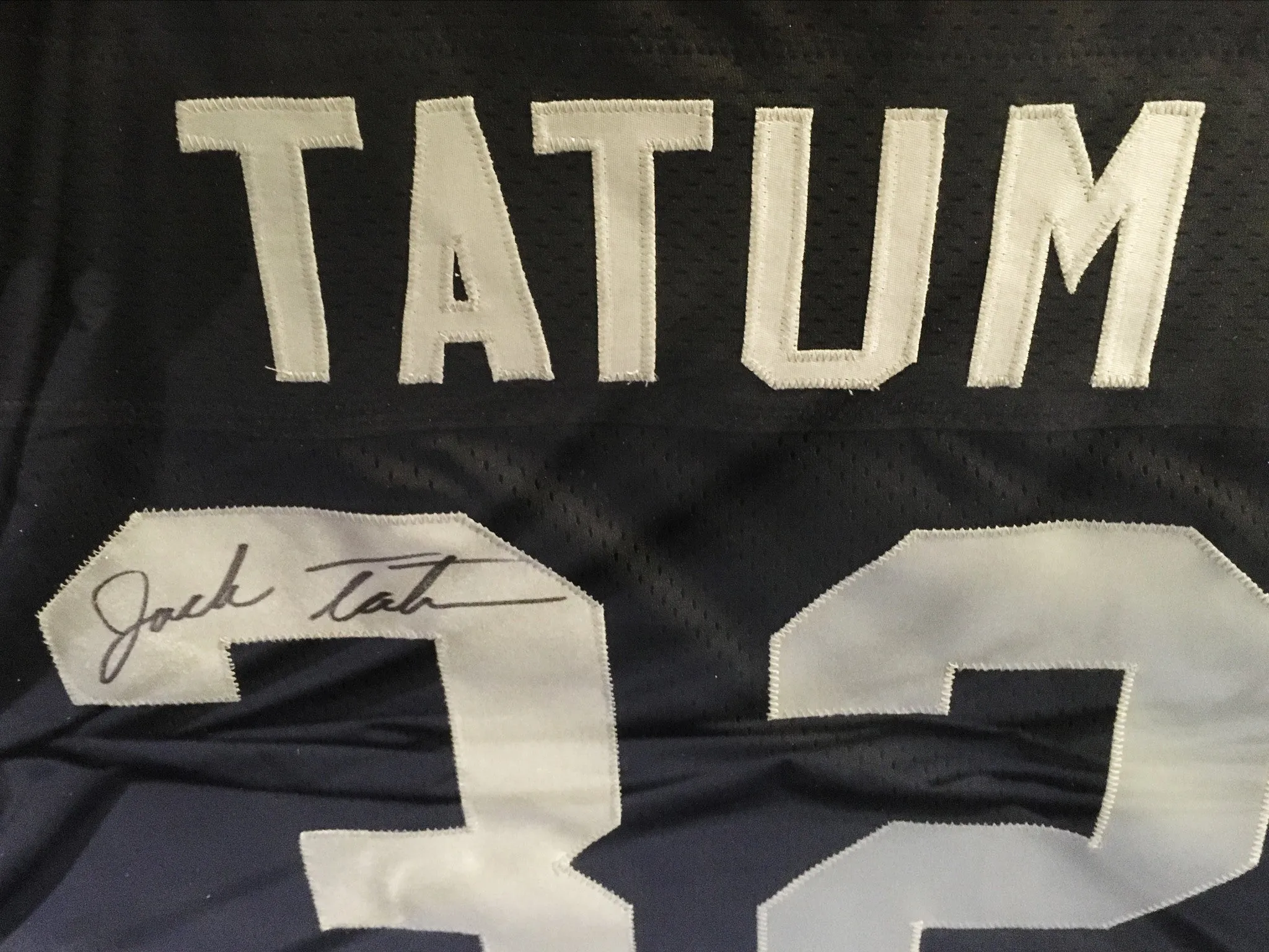 1970's Jack David Tatum The Assassin Number 32 Jersey Shirt Football NFL Signed w/COA - $2K VALUE