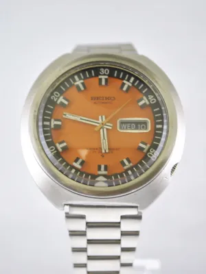1970s Vintage Seiko Automatic Men's Wristwatch in Stainless Steel - $6K VALUE