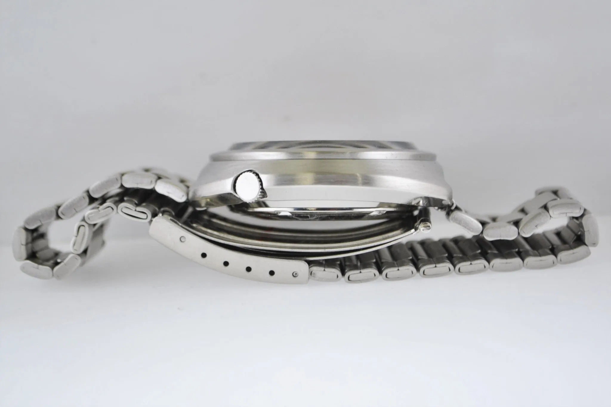 1970s Vintage Seiko Automatic Men's Wristwatch in Stainless Steel - $6K VALUE