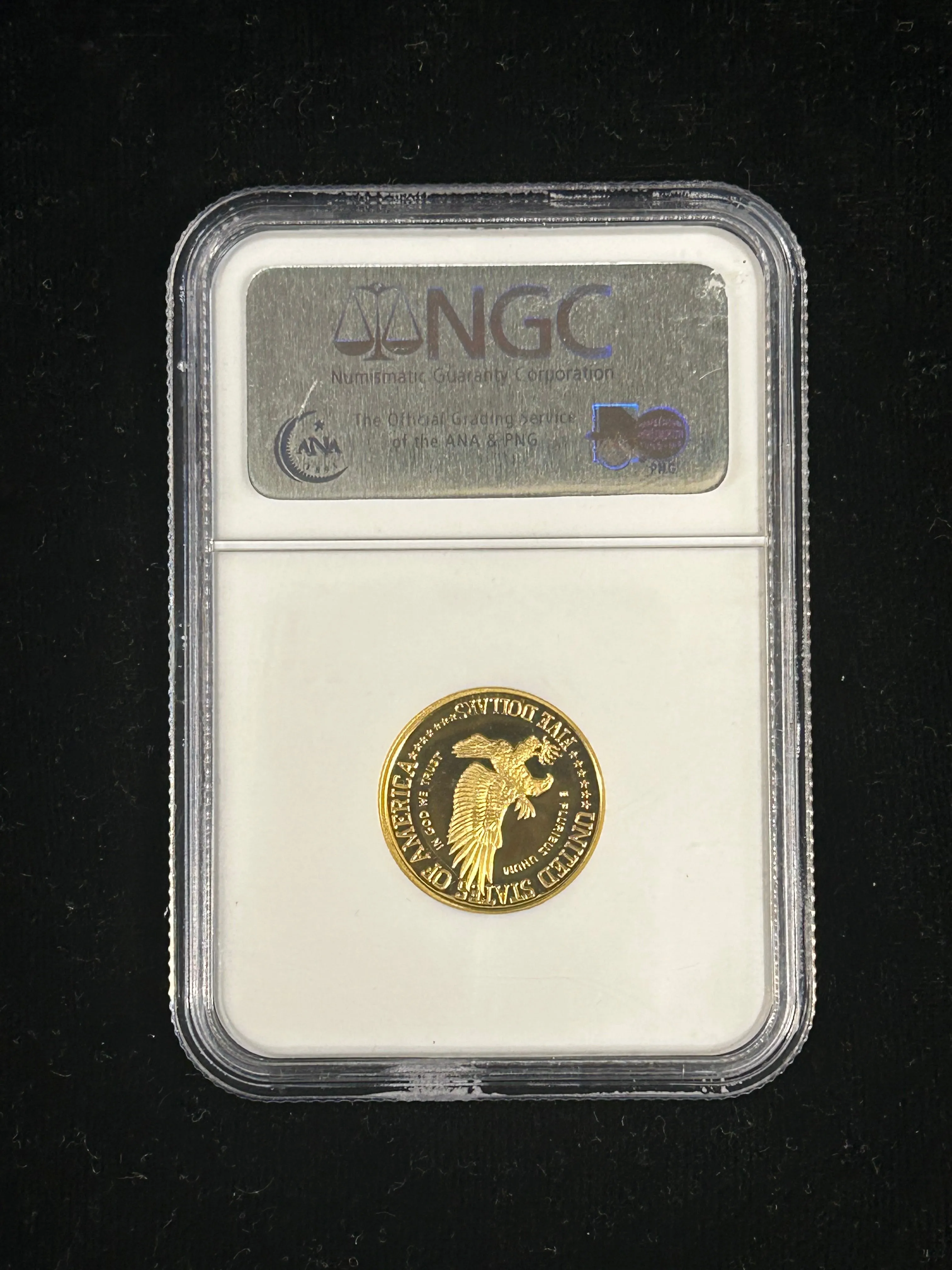 1986-W $5 Gold U.S. Vault PF-69 Ultra Cameo (NGC) - $1K APR Value w/ CoA!