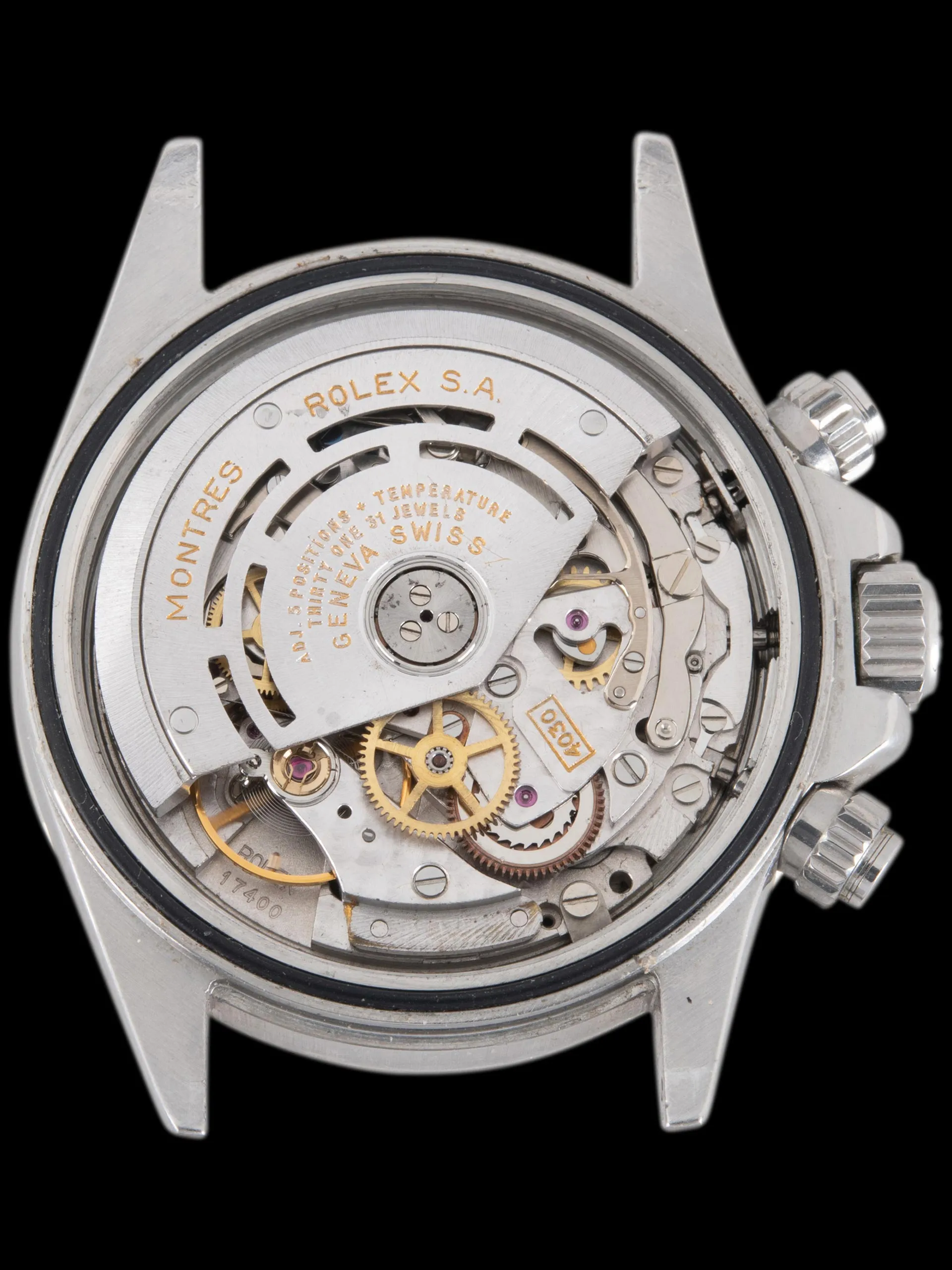 1989 Rolex Zenith Daytona (Ref. 16520) Black Mk. I "Floating Cosmograph" Dial W/ Box, RSC Paperwork, & Booklets