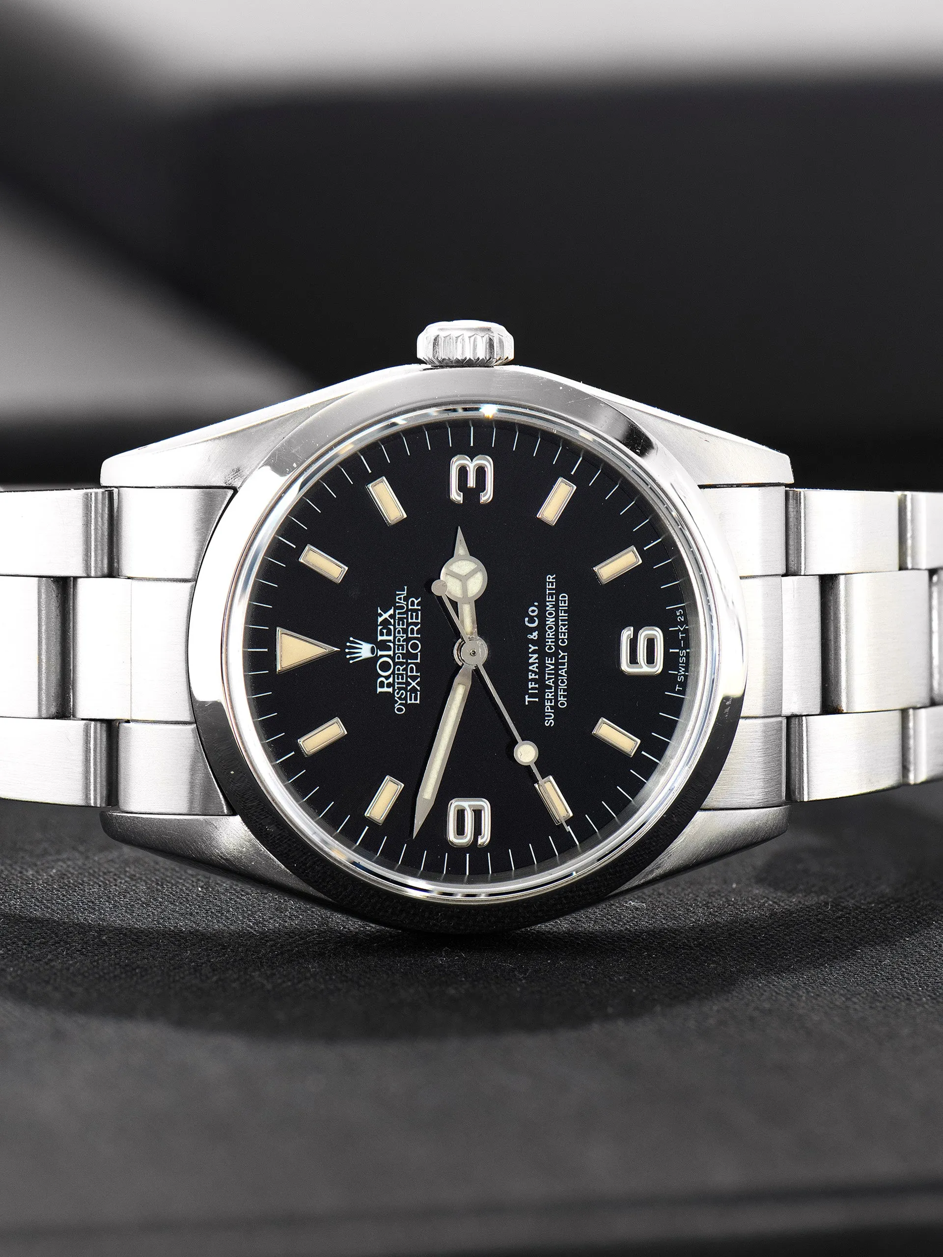 1991 Rolex Explorer I (Ref. 14270) "Tiffany & Co." Dial