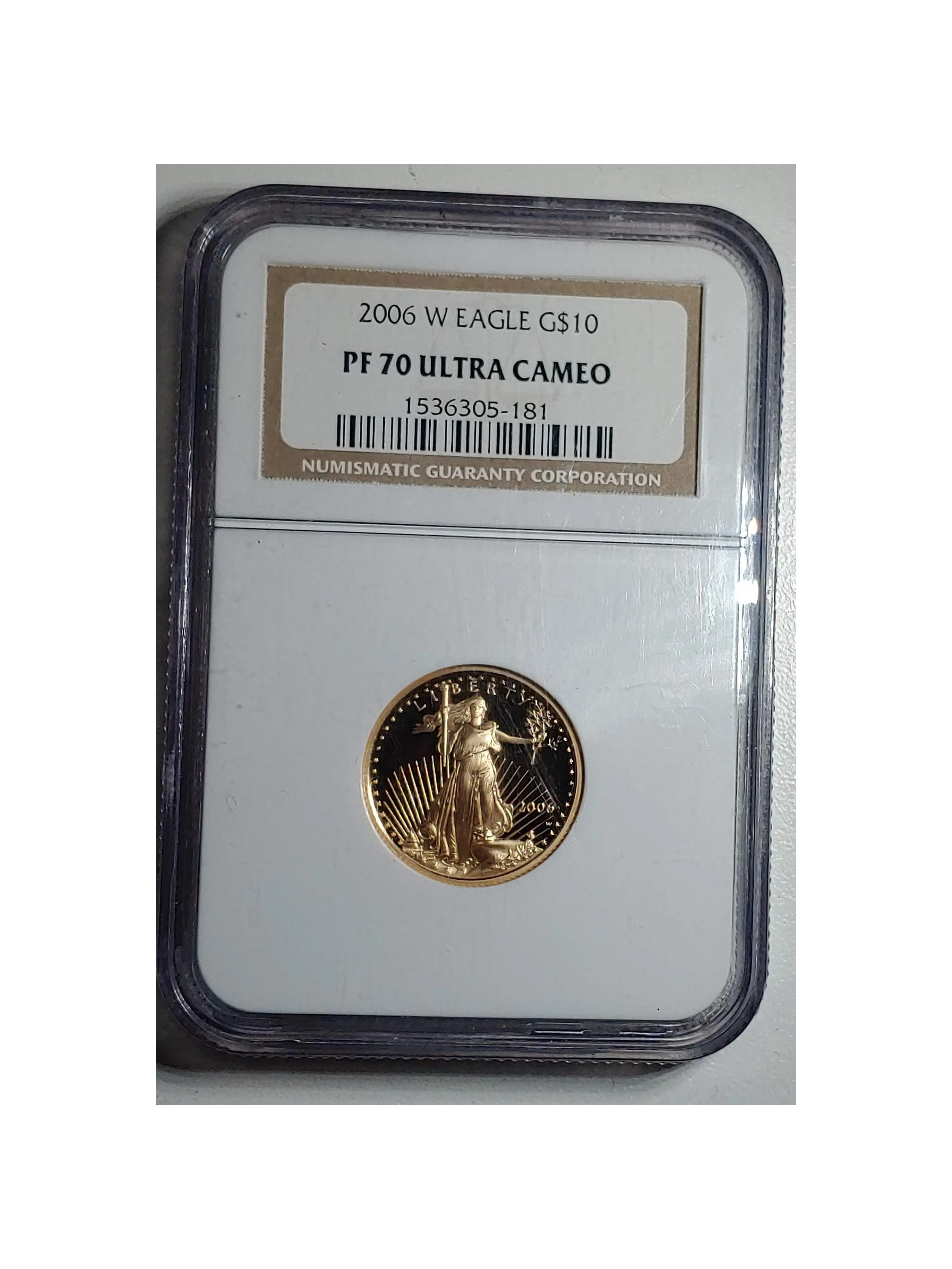 2006-W West Point St. Gaudens Gold $10 Proof-70 Ultra Cameo - $900 APR Value w/ CoA! ★✓