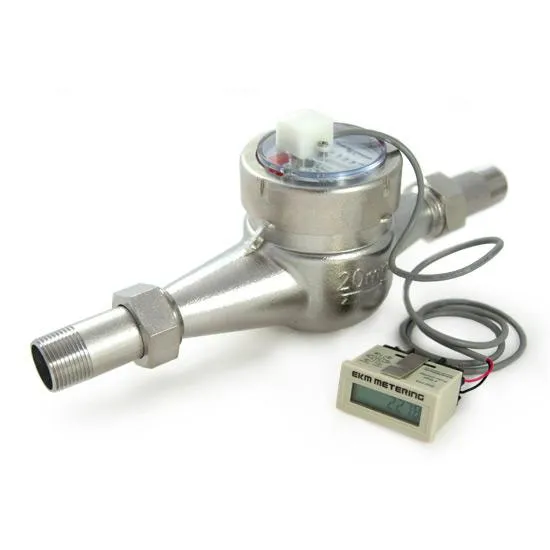 3/4 Inch Water Meter - Stainless Steel, NSF 61, High Definition, Pulse Output
