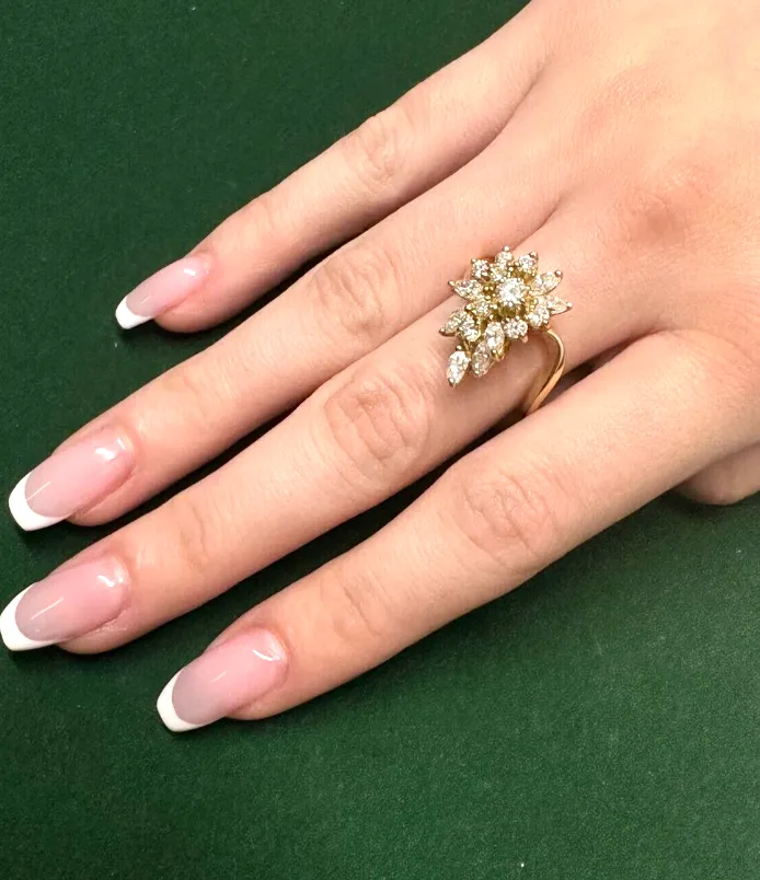 3CT DIAMOND , GEM QUALITY, BRAND NEW, 18K YG, LADIES RING  - $20K APR w/ CoA!!