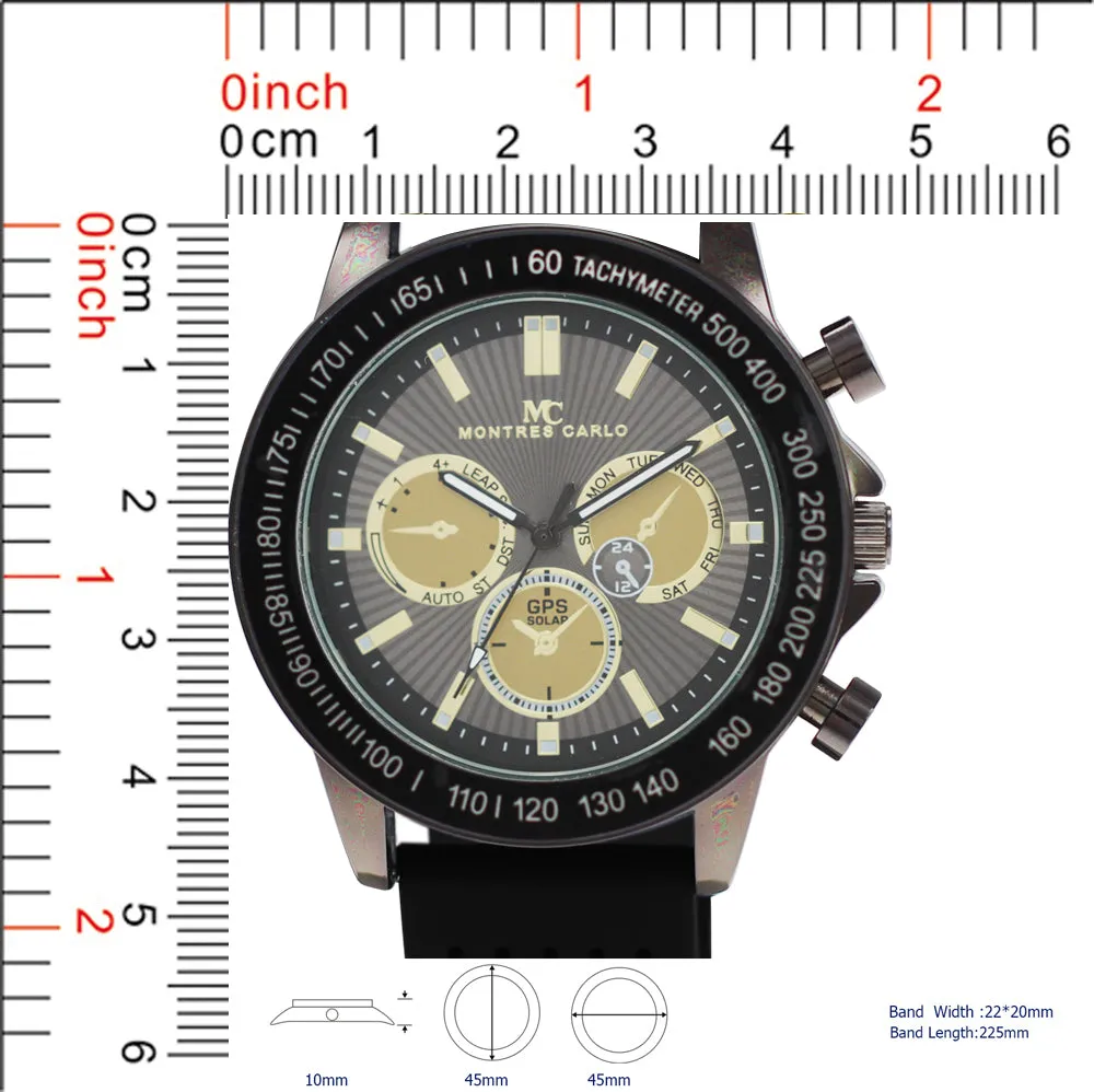 5258 - Silicon Band Watch