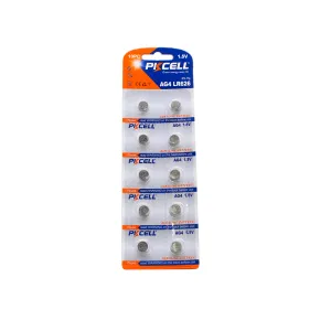 AG4/LR626 (N) 1.5V, 0 Hg, 35mAh Battery