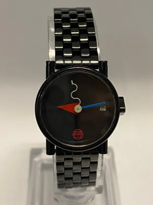 ALAIN SILBERSTEIN Limited Edition Pop Art Black PVD Ladies Watch - $13K APR w/ COA!!!