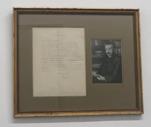 ALBERT EINSTEIN Signed Letter Photograph German, C.1944 - $60K APR w/ CoA!