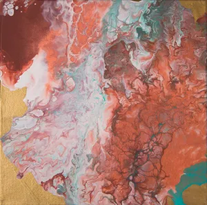 ALEXANDRA BENDIT "Metamorphosis" Acrylic on Canvas, 2020 - $1K Appraisal Value!
