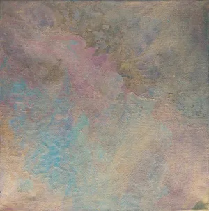ALEXANDRA BENDIT "Mother of Pearl" Acrylic on Canvas, 2020, Single Panel or Set of 4