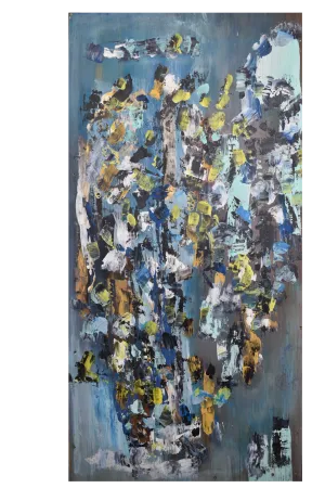 ANNA BORSELLINO "Fallen Heart" Acrylic on Wood Panel - $3.5K Appraisal Value!
