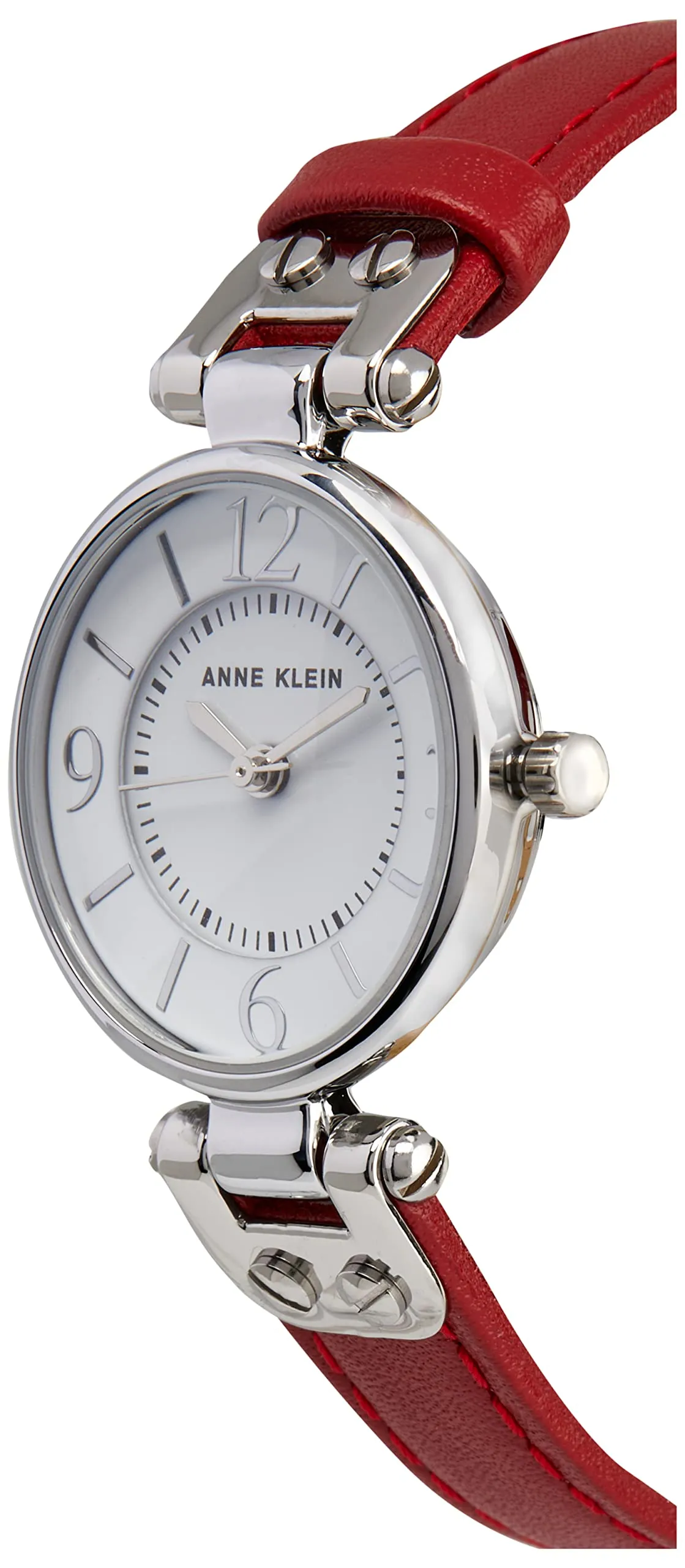 Anne Klein Women's Leather Strap Watch