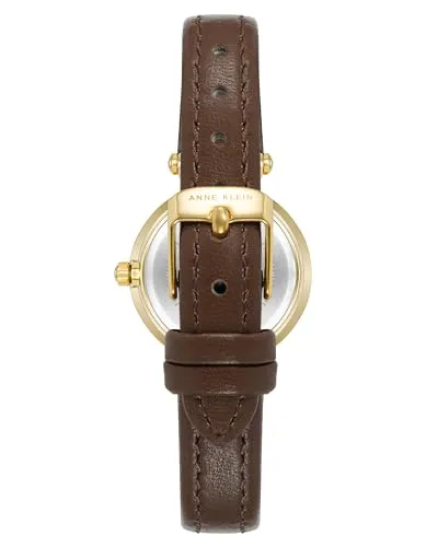 Anne Klein Women's Leather Strap Watch