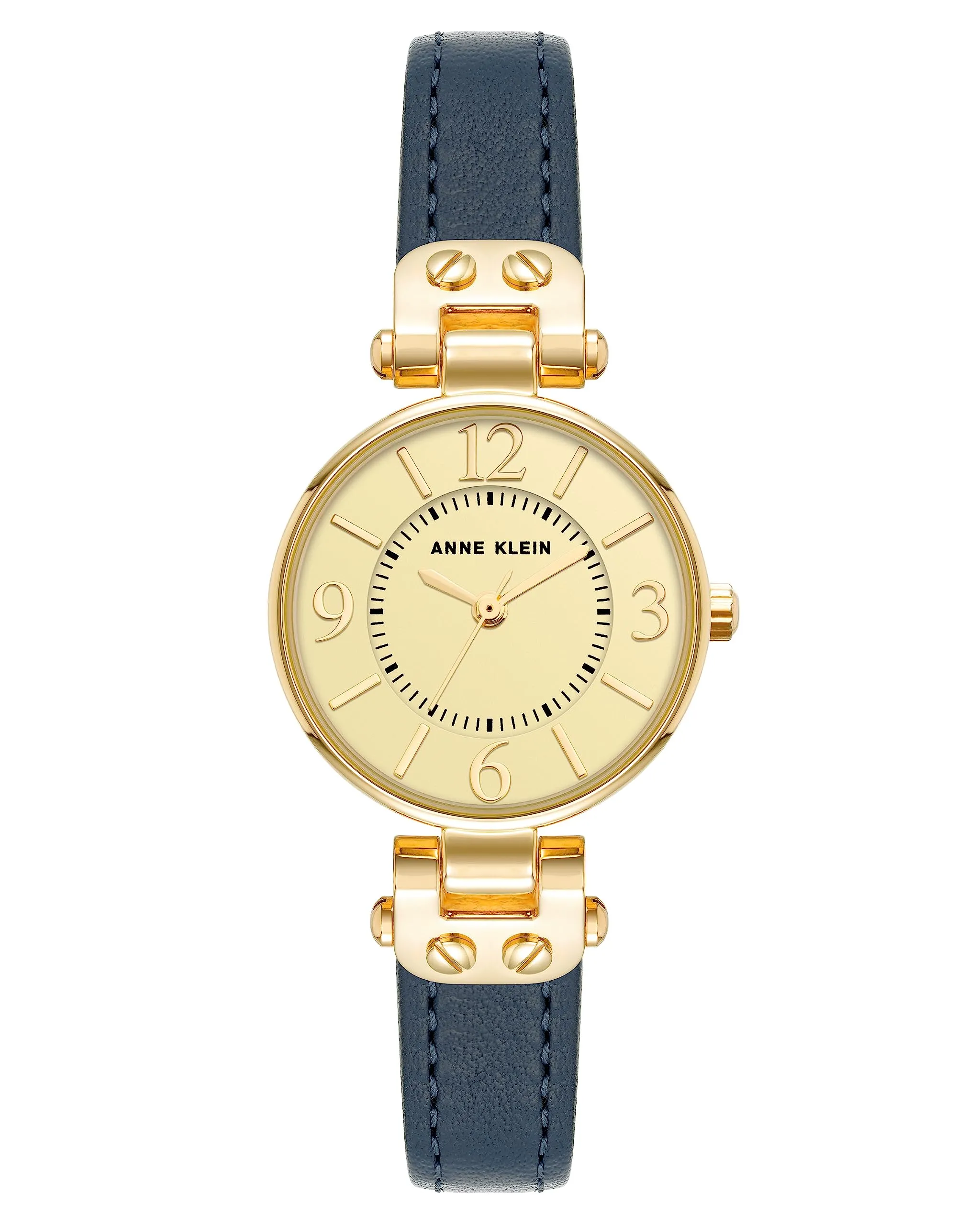Anne Klein Women's Leather Strap Watch