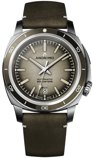 ANO Watch Nautilo Vintage Chocolat Mens