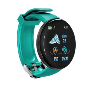 AQ Smart Watch & Health Tracker - Pool Green