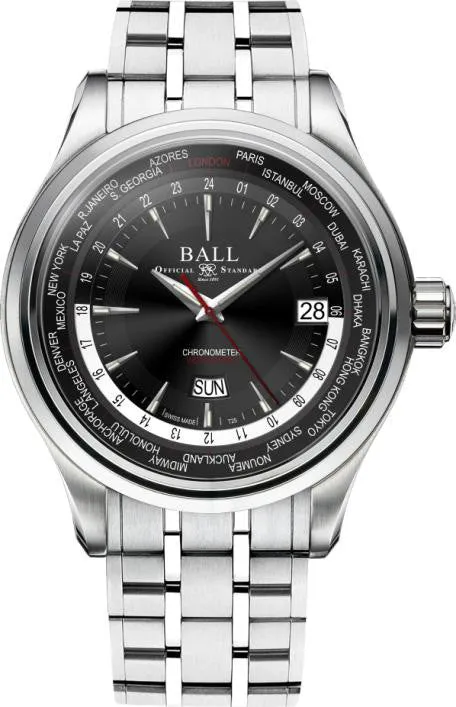 Ball Watch Company Trainmaster Worldtime