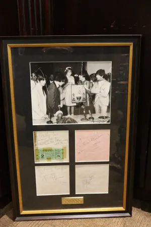Beatles Live at Convention Hall Vintage Photograph, Autographs & Ticket Stub - $80K VALUE