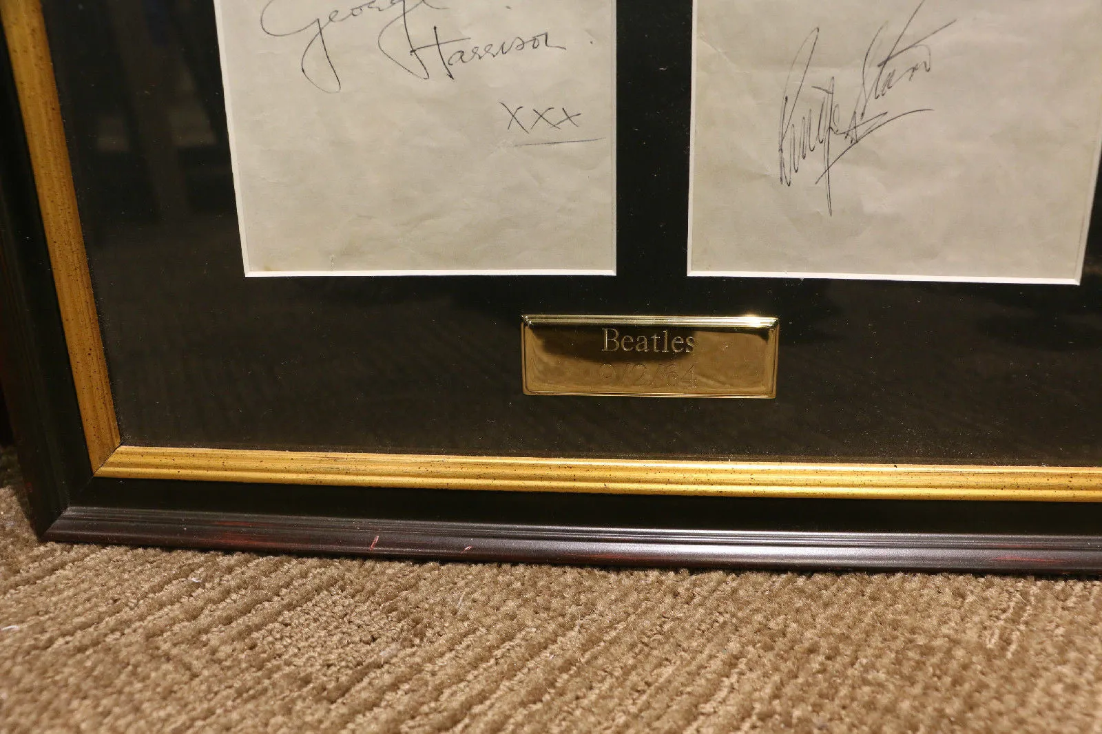 Beatles Live at Convention Hall Vintage Photograph, Autographs & Ticket Stub - $80K VALUE