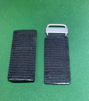 BELL & ROSS Black Nylon Watch Strap -$700 APR w/ CoA!