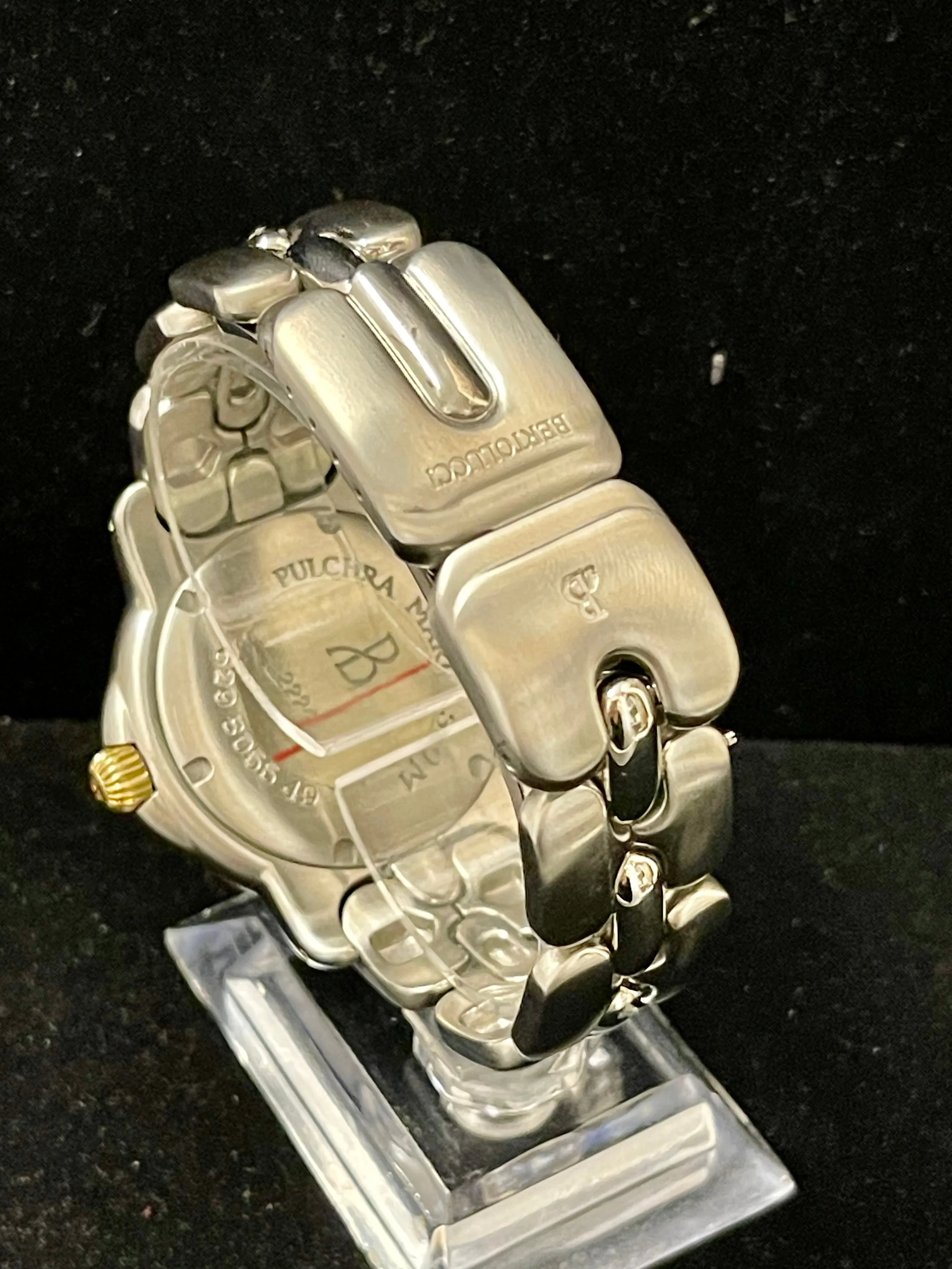 Bertolucci Rare Blue Dial SS & 18K YG Automatic Men's Watch - $13K APR w/ COA!!!