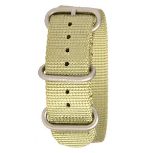 Bertucci DX3 Men's Patrol Green Nylon Mesh Watch Band - B-178