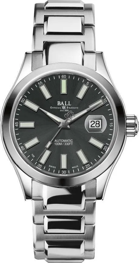 BL Watch Company Engineer II Marvelight Grey