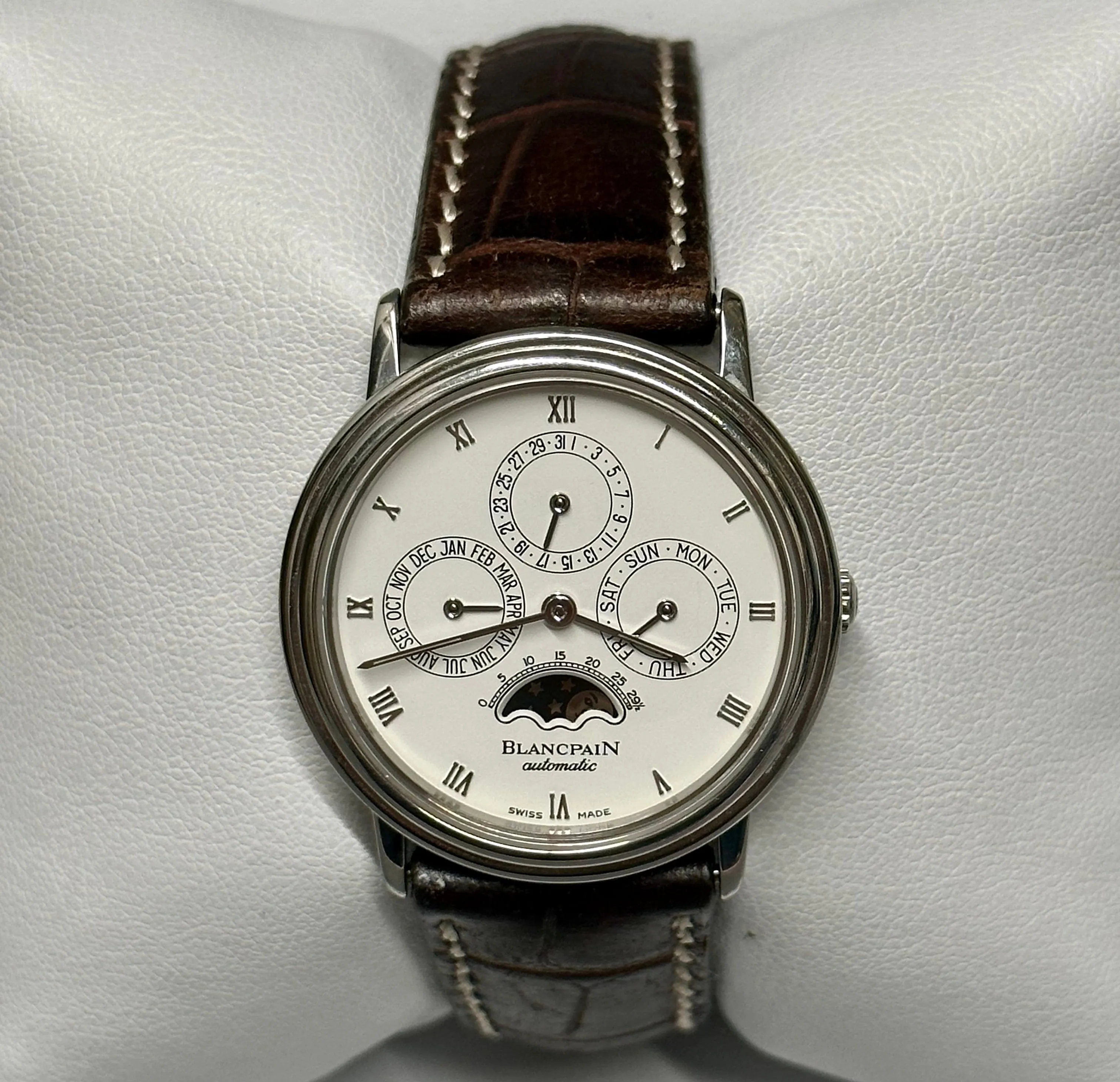 BLANCPAIN Perpetual Calendar SS Automatic Ltd. Ed #121/150  - $40K APR w/ COA!!!