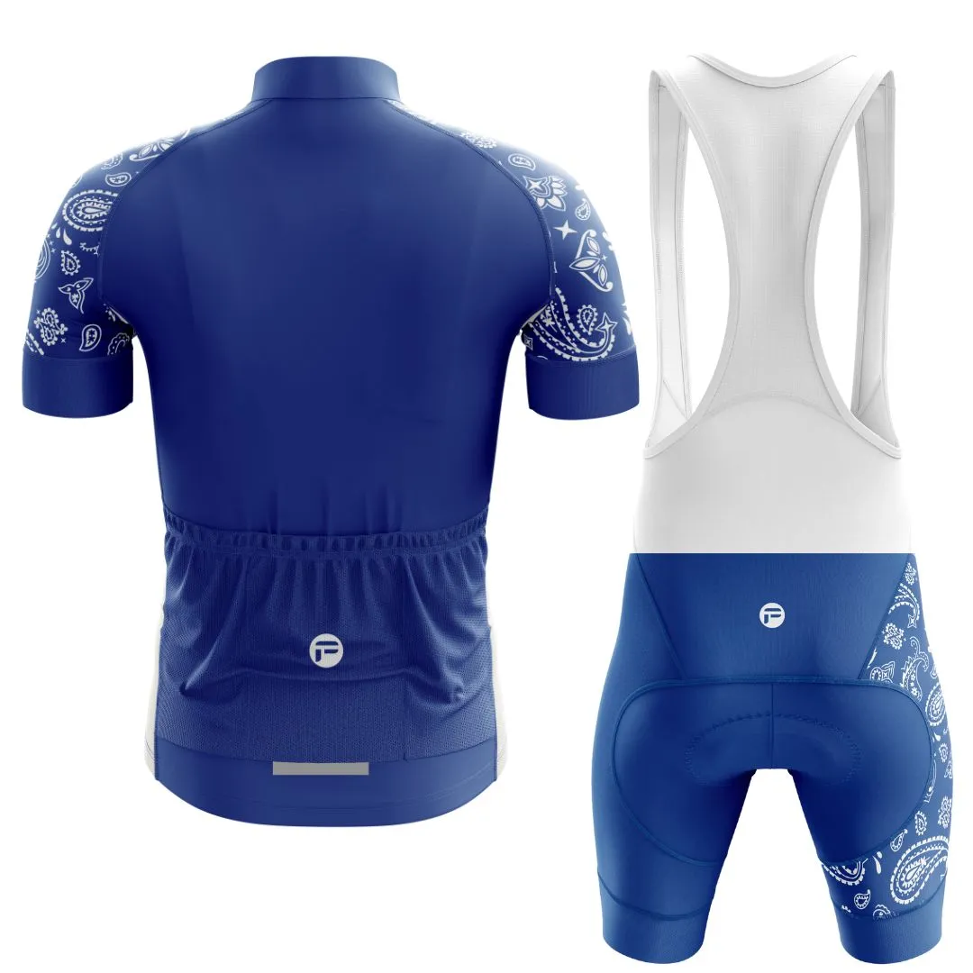 Blue Serenity | Men's Short Sleeve Cycling Set