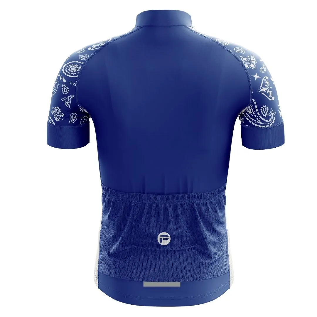 Blue Serenity | Men's Short Sleeve Cycling Set