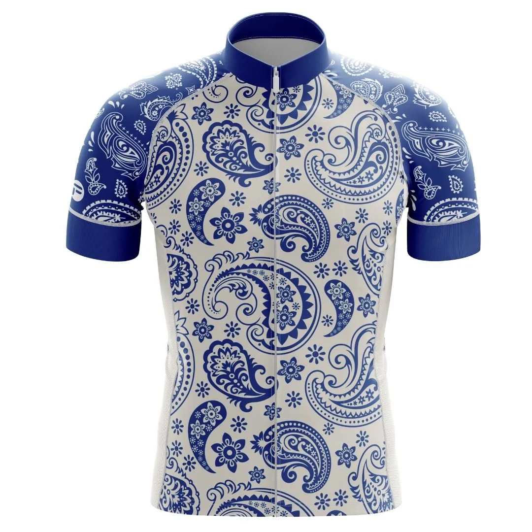 Blue Serenity | Men's Short Sleeve Cycling Set