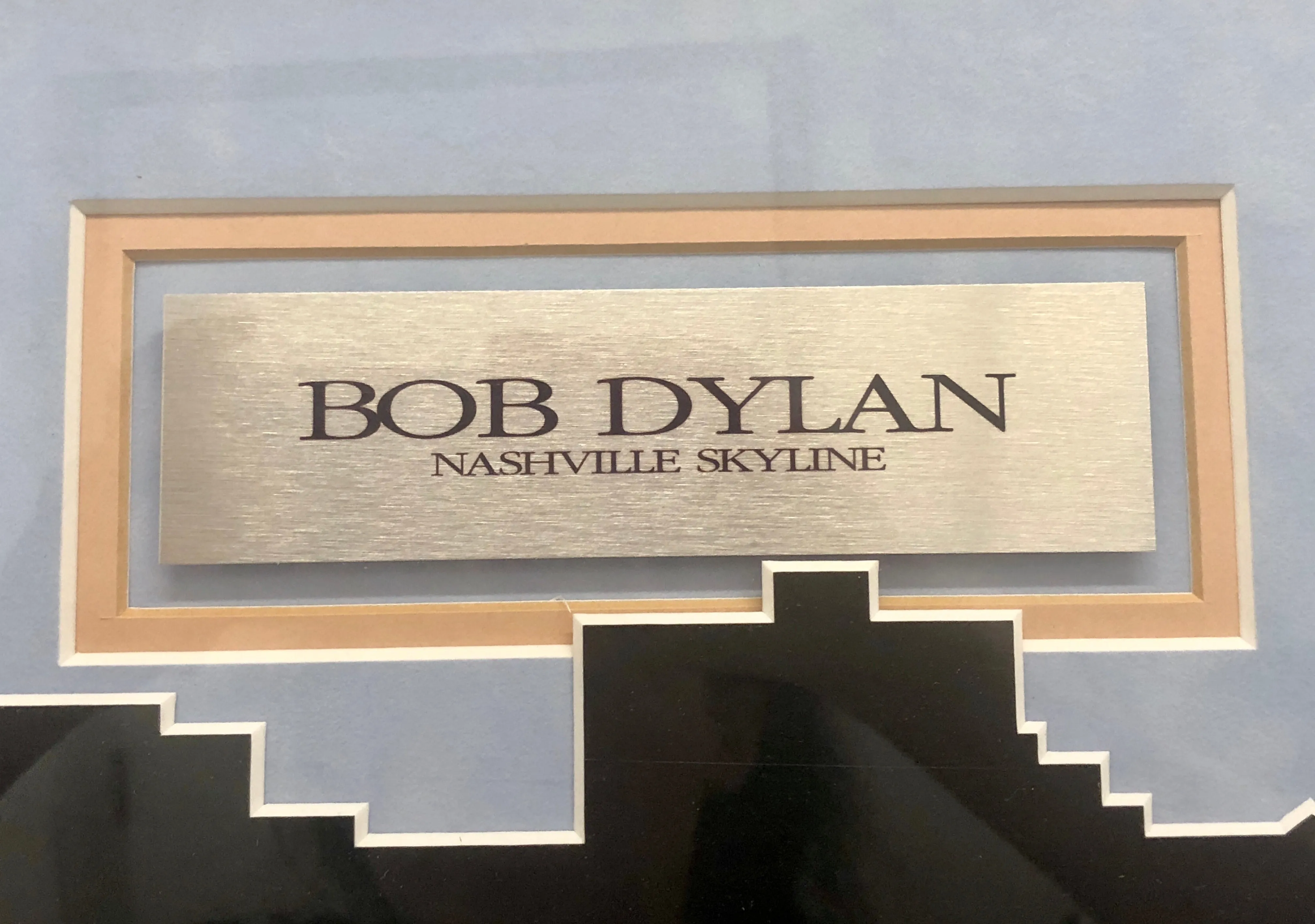 BOB DYLAN Signed Vinyl Record Nashville Skyline Album Signed 1969- $8K APR w/CoA