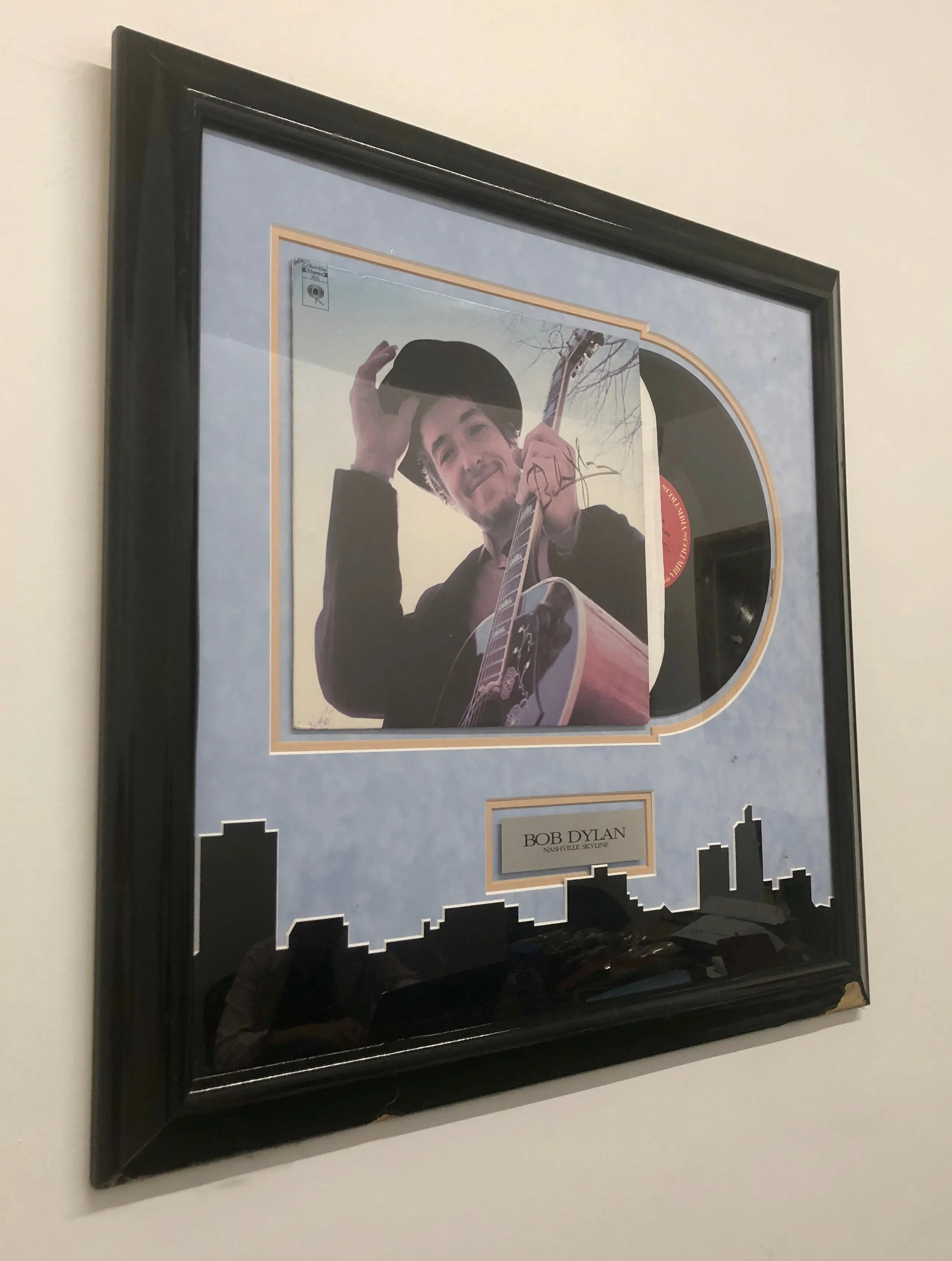 BOB DYLAN Signed Vinyl Record Nashville Skyline Album Signed 1969- $8K APR w/CoA