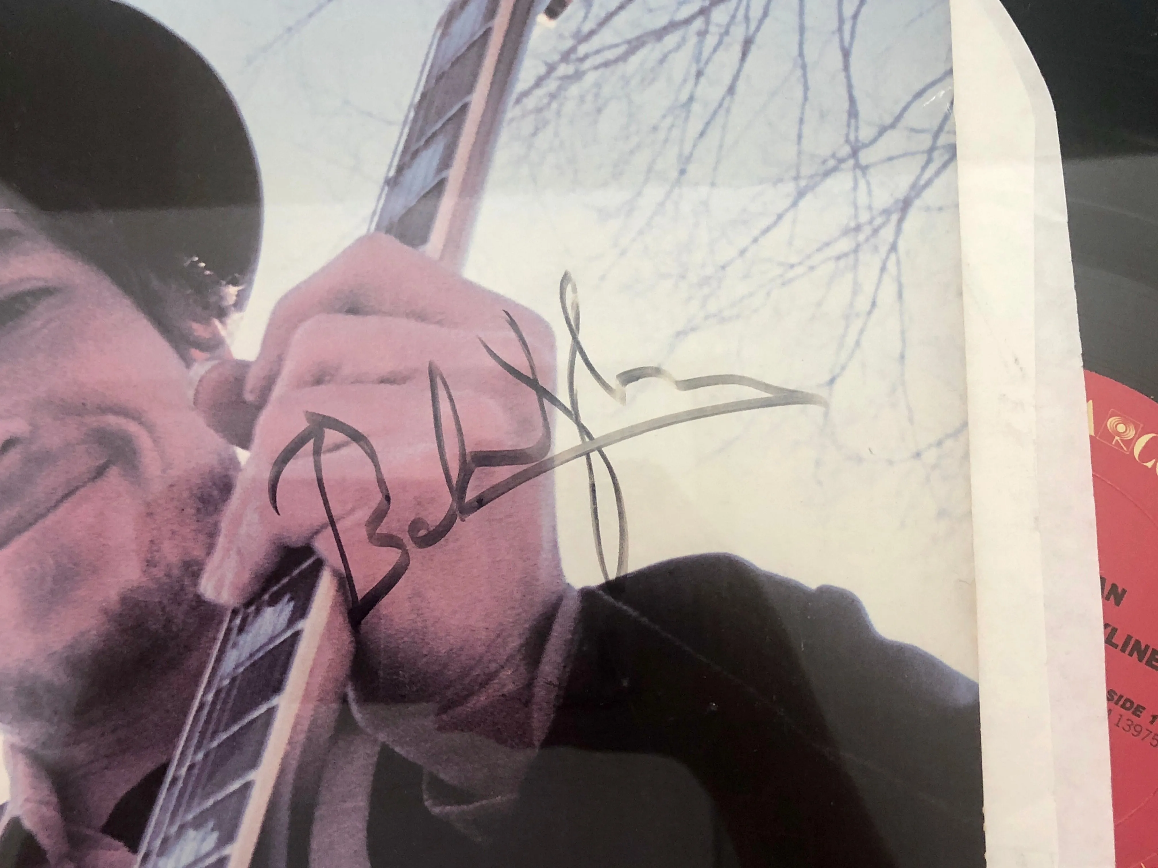 BOB DYLAN Signed Vinyl Record Nashville Skyline Album Signed 1969- $8K APR w/CoA