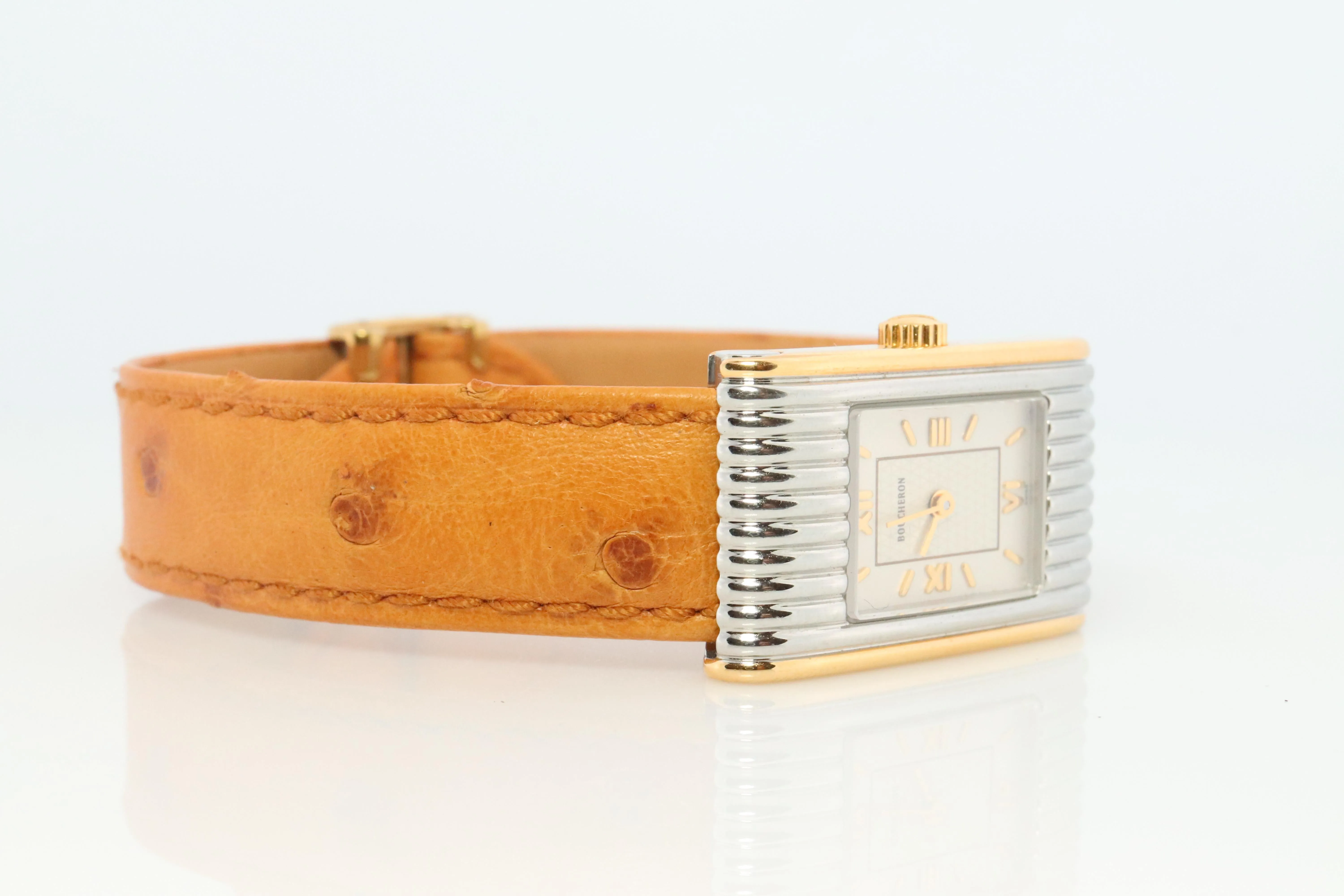 Boucheron Reflet Watch. Vintage Boucheron AL 404799 Stainless Steel