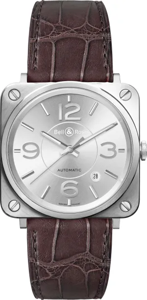 BR Watch BRS 92 OffICr Silver