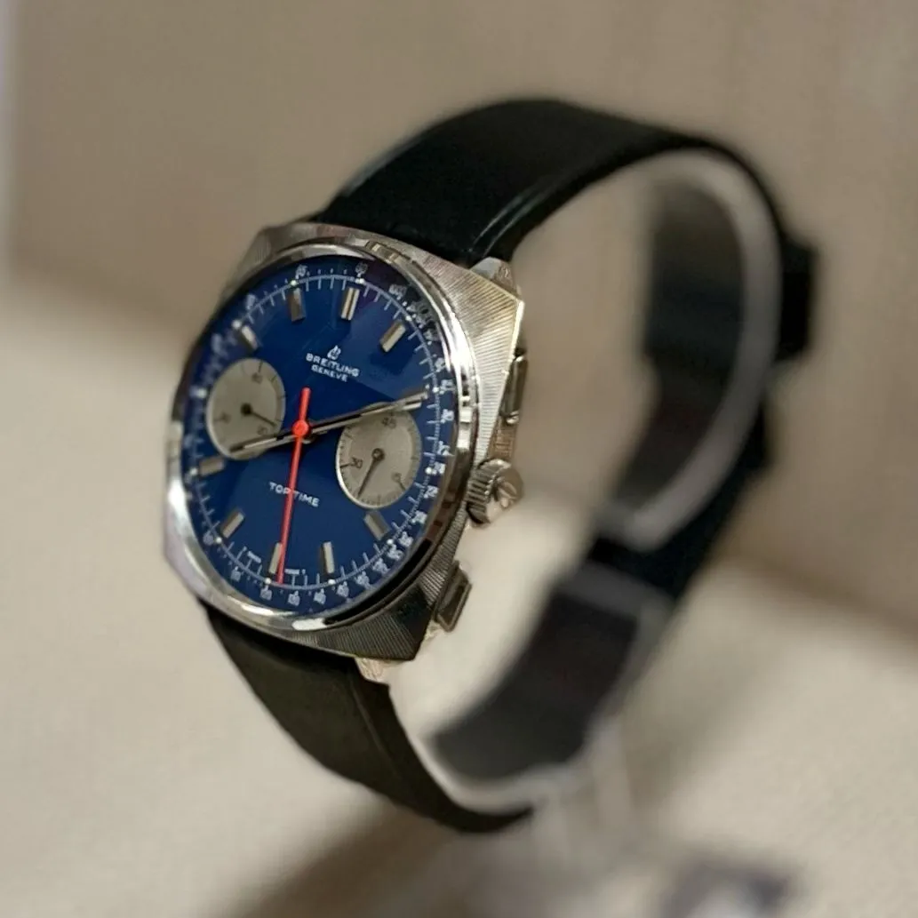 Breitling Top Time SS Cushion Shape TV style Case Men's Watch - $16K APR w/ COA!