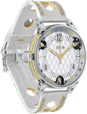 B.R.M Watch Golf Master Ladies Ochre Hands