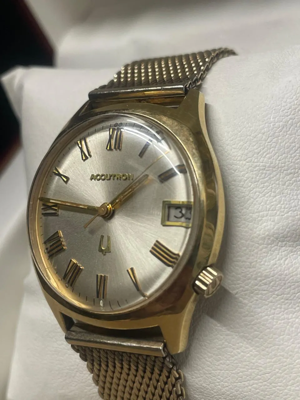 Bulova Accutron Vintage 1950s 14K Gold-Filled Watch with Date - $6K APR w/ COA!!